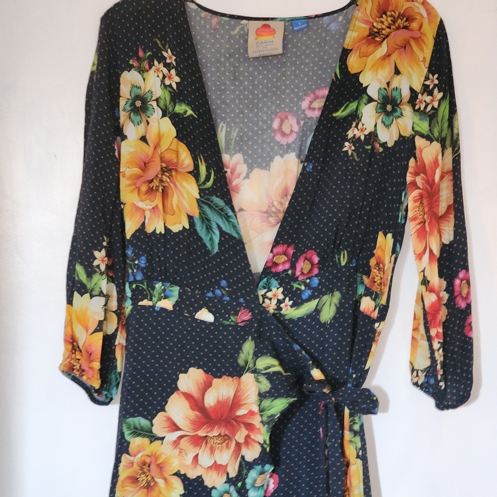 Anthropologie Farm Rio Dress - Picture 2 of 11